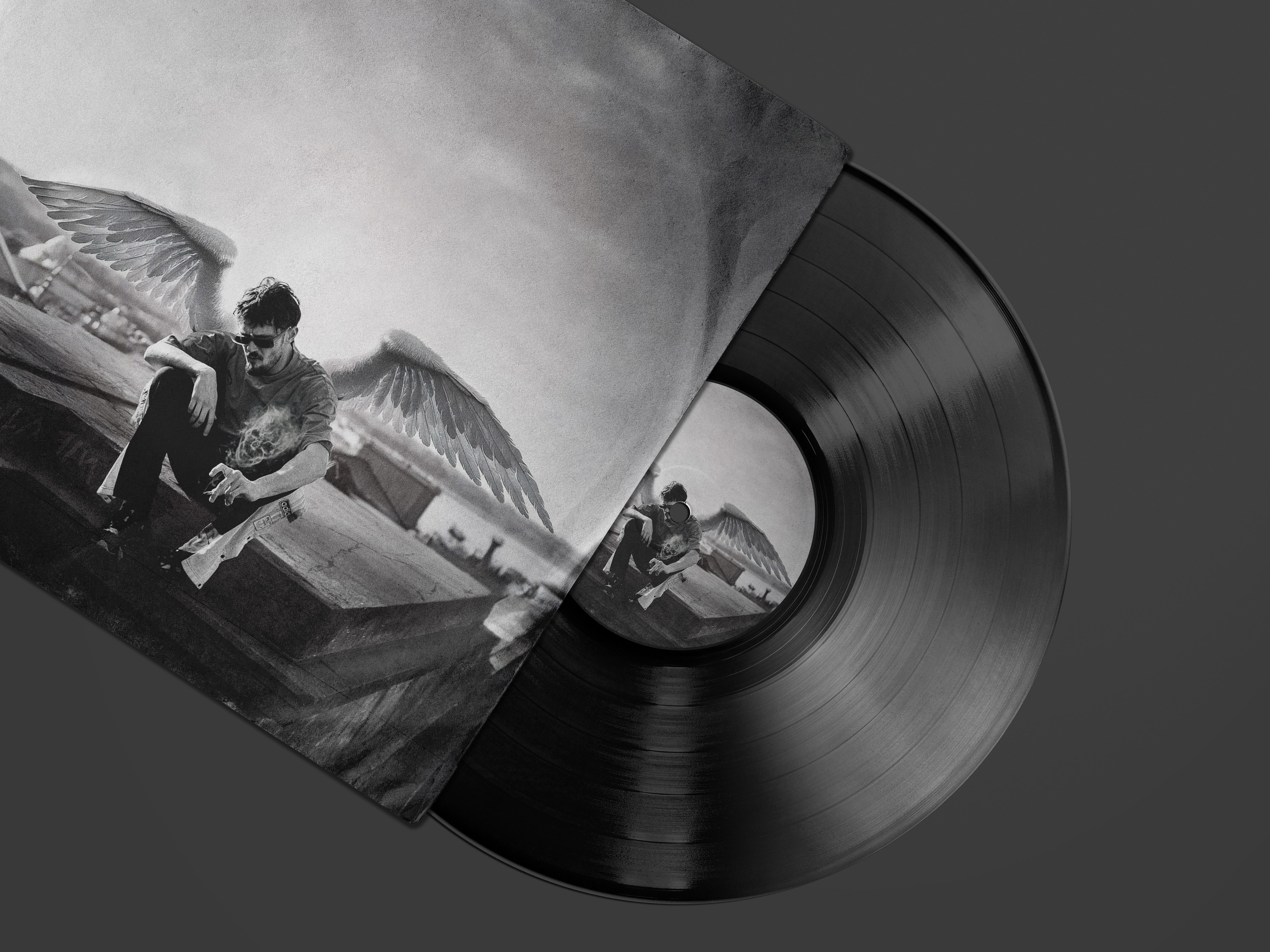 MEDE - AVANT LA FIN – 1 Vinyl Record Mockup ALF