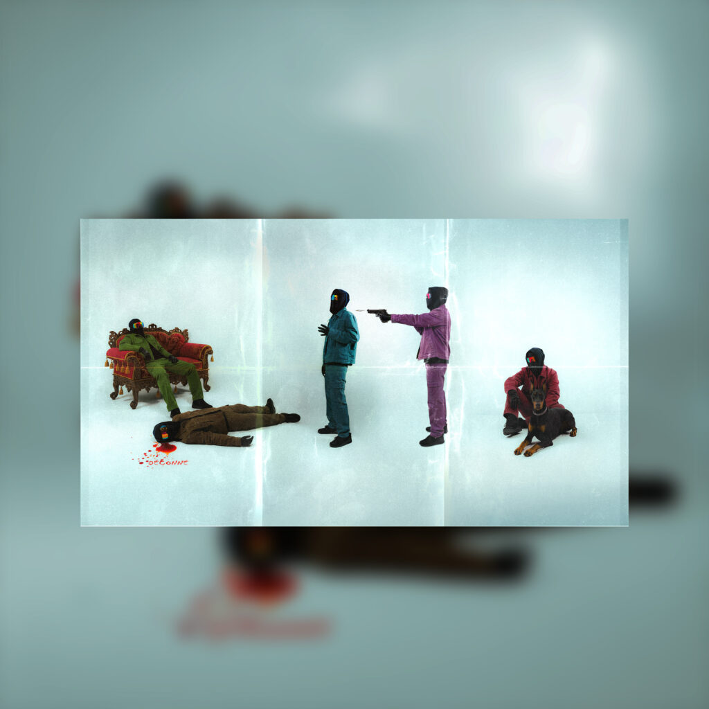 BAWA - DÉCONNÉ – mockup poster